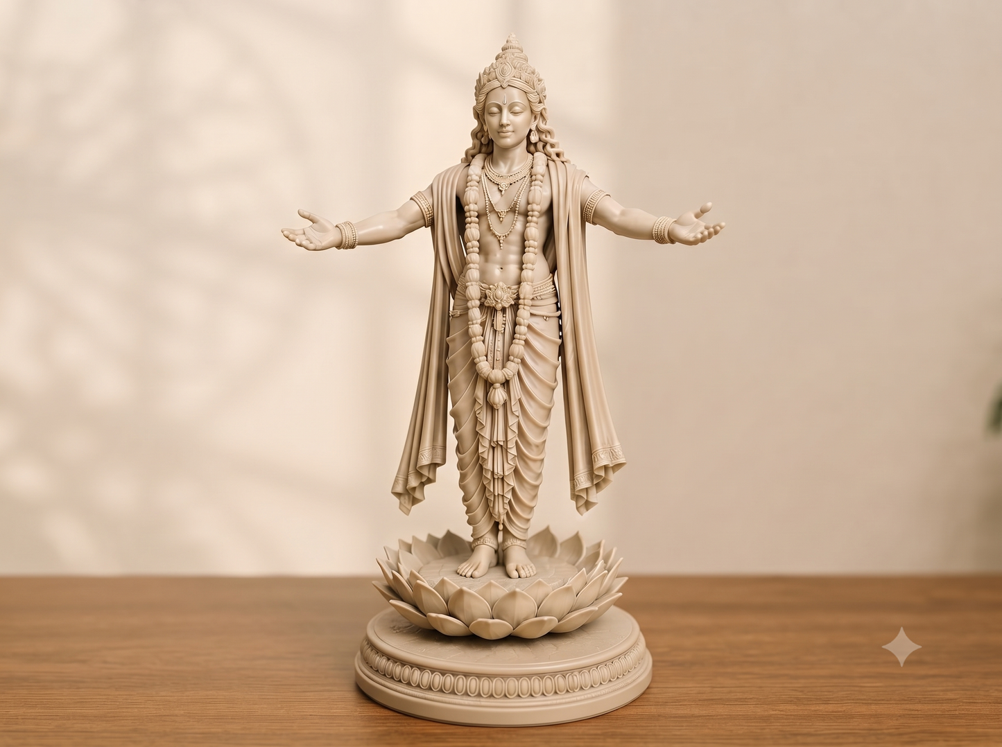 Divine Krishna Statue | Premium 3D Printed Lord Krishna Idol