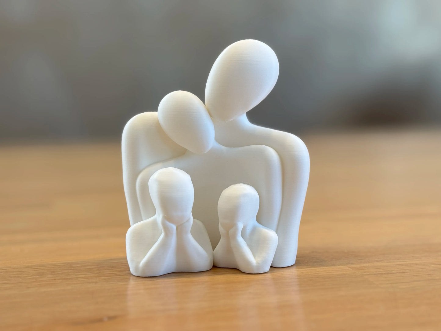 Sculpture Family with 2 Children