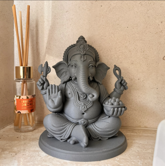 Lord Ganesha Statue | Premium 3D Printed Spiritual Home Décor