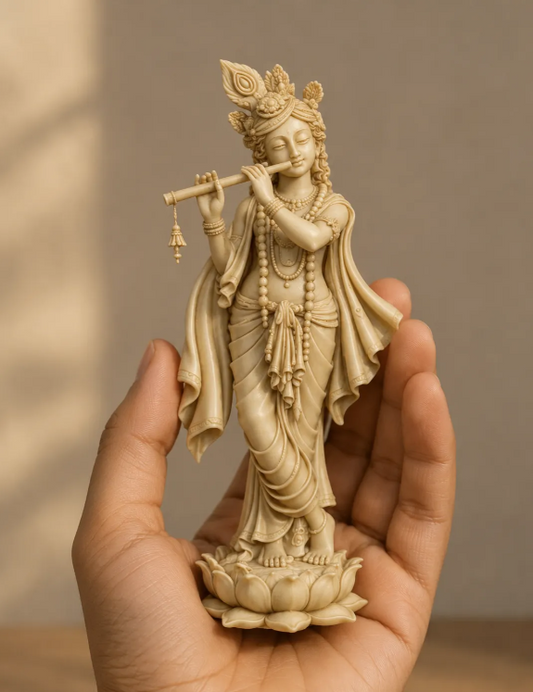 Lord Krishna Statue | Premium 3D Printed Spiritual Home Décor