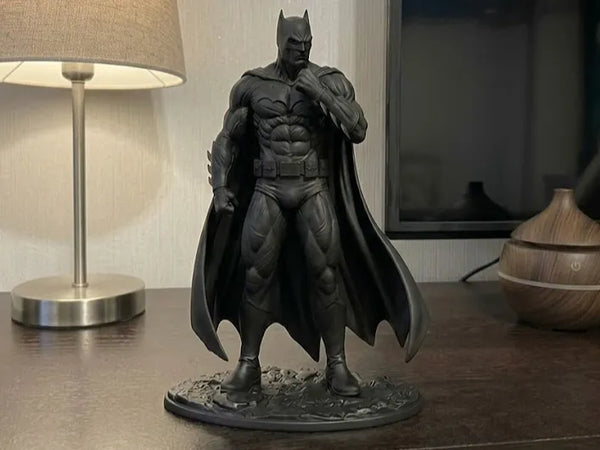 3D Printed Batman Ultra Detailed Figurine – Dark Knight Solid Edition | Collector Décor